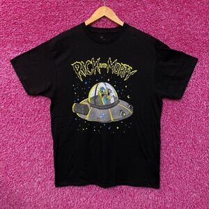Rick and Morty Cartoon Network Adult Swim TV Series Tee L